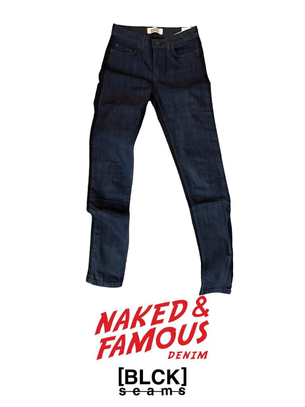 Naked & Famous "The Skinny" Jeans (Half & Half)